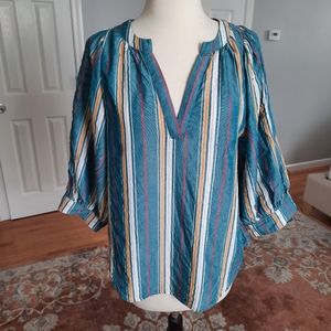 Anthropologie Maeve Byron peasant shirt blouse